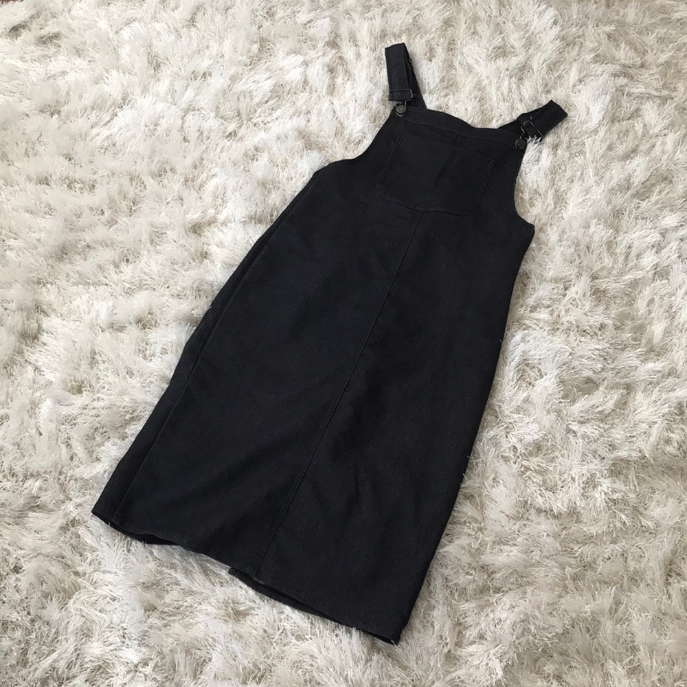 Over the Knee Denim Overall Size S